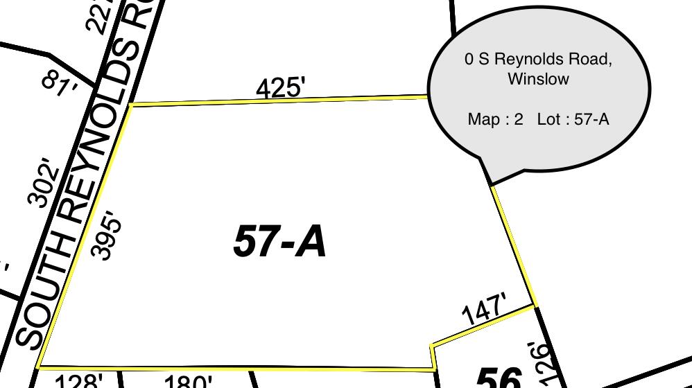 0 South Reynolds Road Winslow, ME 04901 - Photo 1 of 1 Tax Map 0 S Reynolds