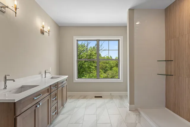 a view of entryway with stairs and wooden floor