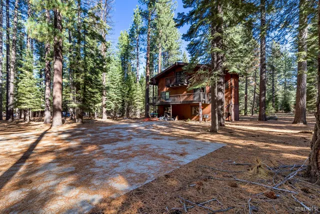 a view of outdoor space with trees