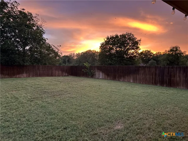 a view of outdoor space and yard