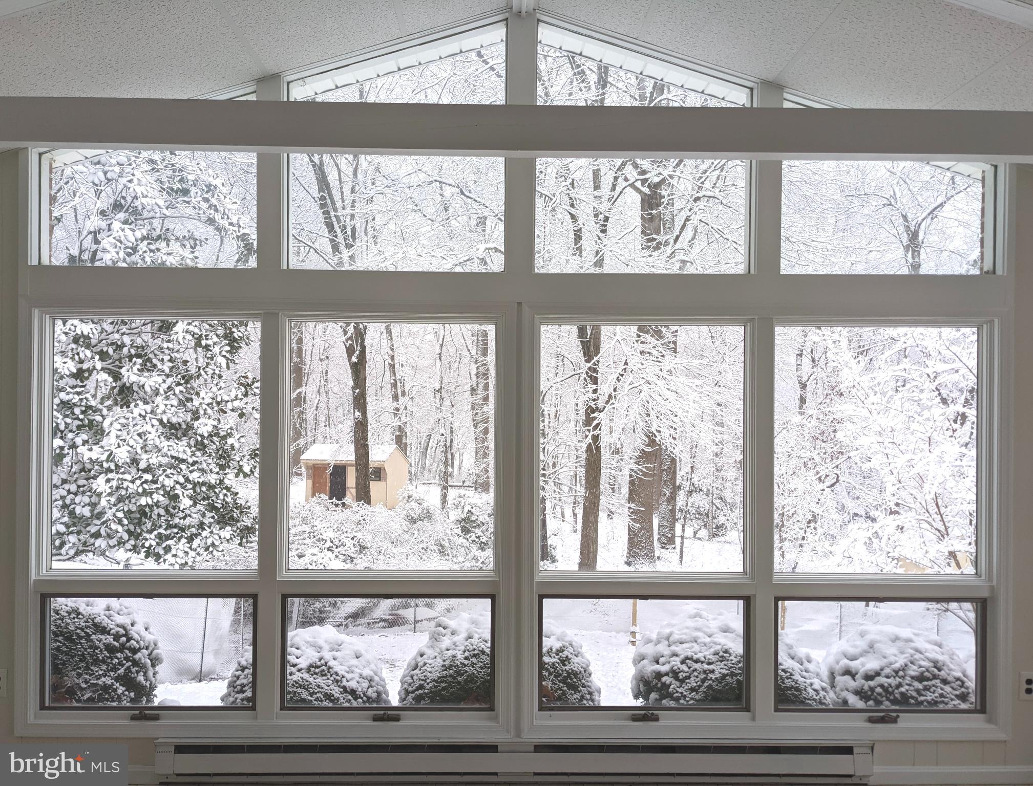5345 Green Bridge Road Dayton, MD 21036 - Photo 35 of 68 Winter Sunroom View