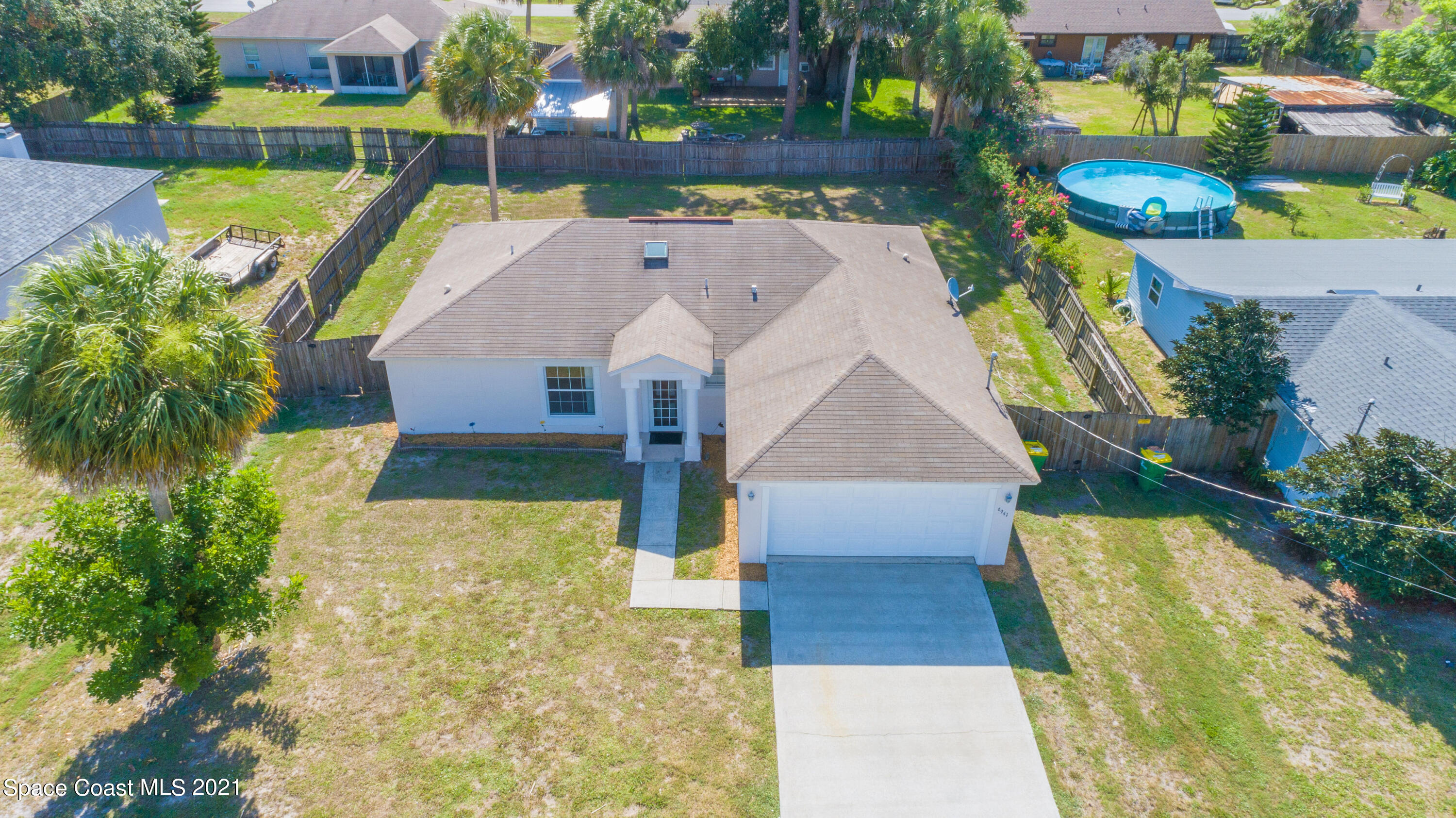 6941 Boston Road Cocoa, FL 32927 - Photo 5 of 22 Drone Shot1