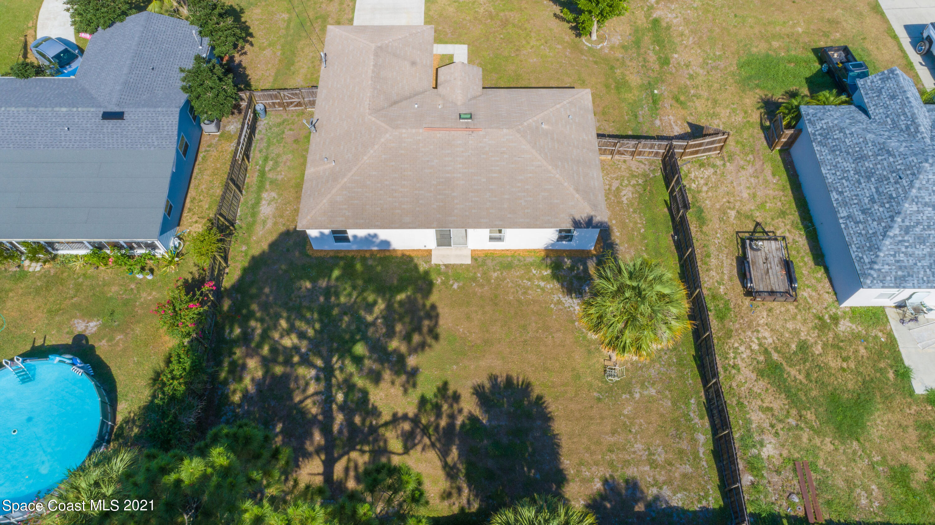 6941 Boston Road Cocoa, FL 32927 - Photo 8 of 22 Drone Shot 4