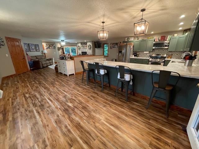 3923 Scenic Bluff Road Thomson, IL 61285 - Photo 11 of 28 a large room with lots of counter space