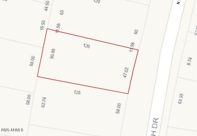 25682 St Joseph Road, Unit 480 Paulden, AZ 86334 - Photo 25 of 30 Lot Dimensions