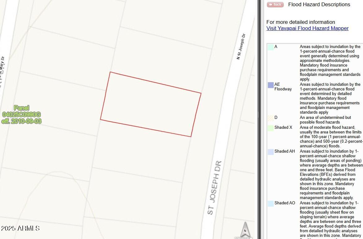 25682 St Joseph Road, Unit 480 Paulden, AZ 86334 - Photo 29 of 30 Buyer Verify Flood Zone