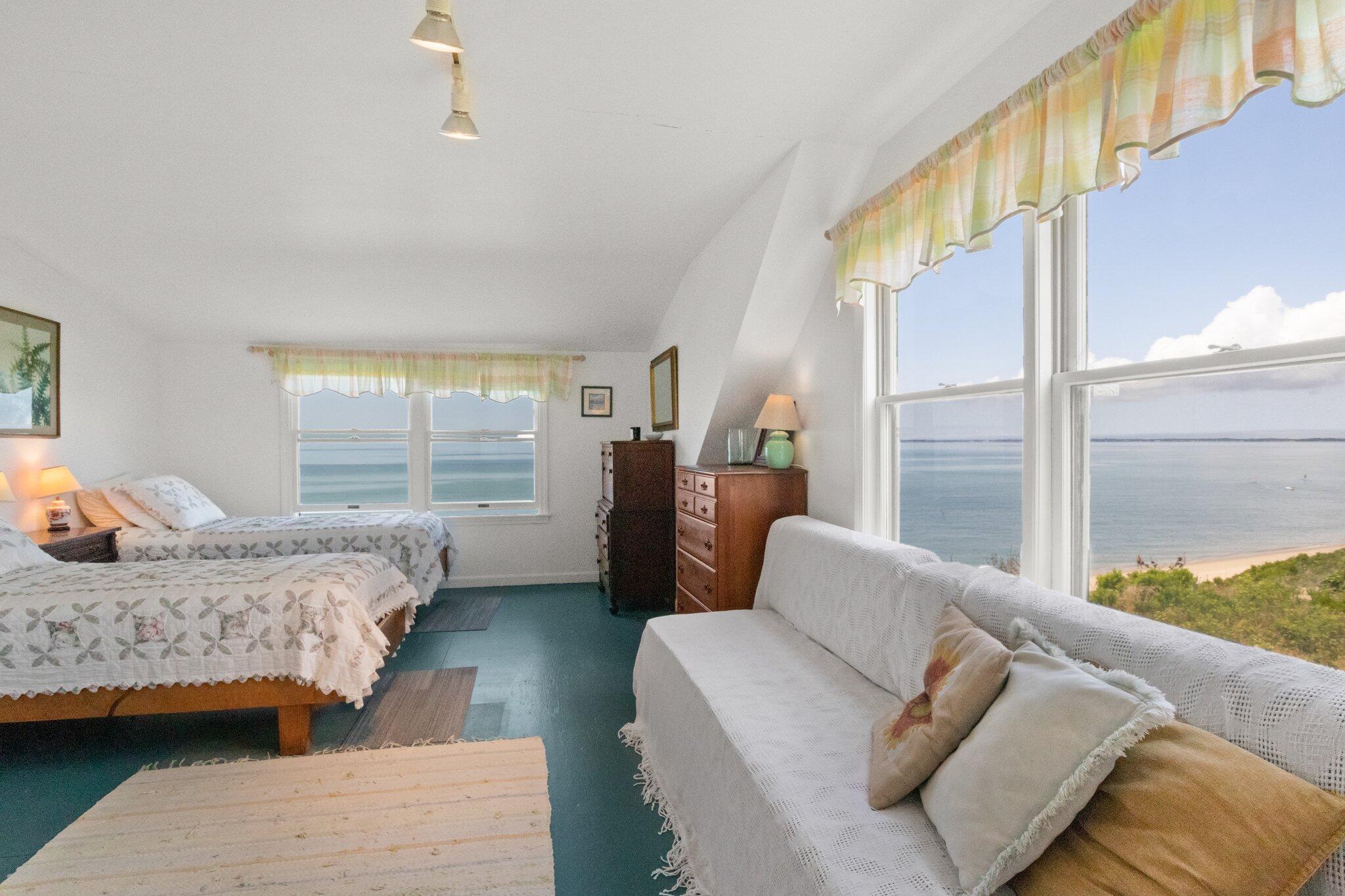 4 Bay View Path Truro, MA 02666 - Photo 32 of 71 a bedroom with furniture and a window