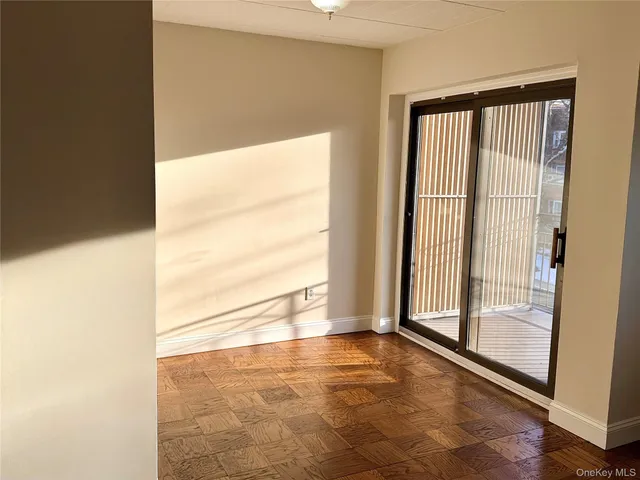 a view of front door