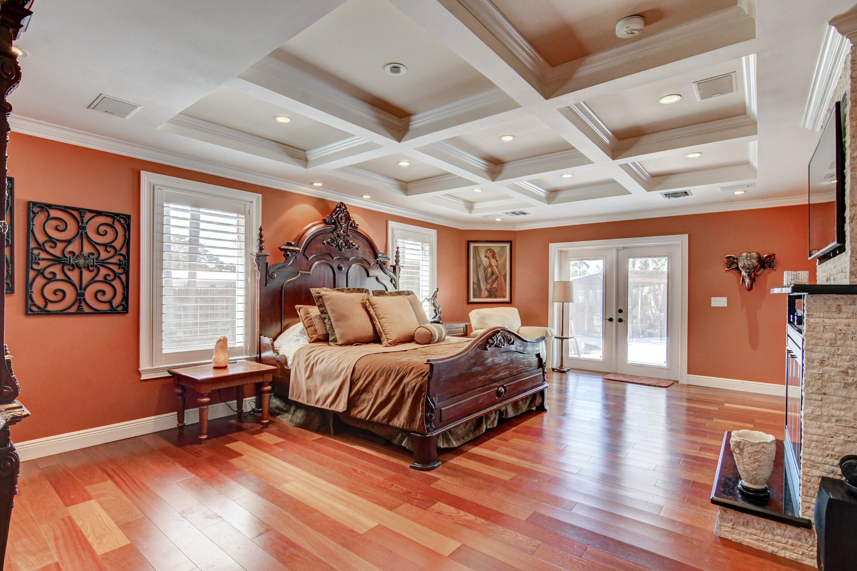 1720 Southwest 9th Street Boca Raton, FL 33486 - Photo 34 of 75 a bedroom with furniture and wooden floor