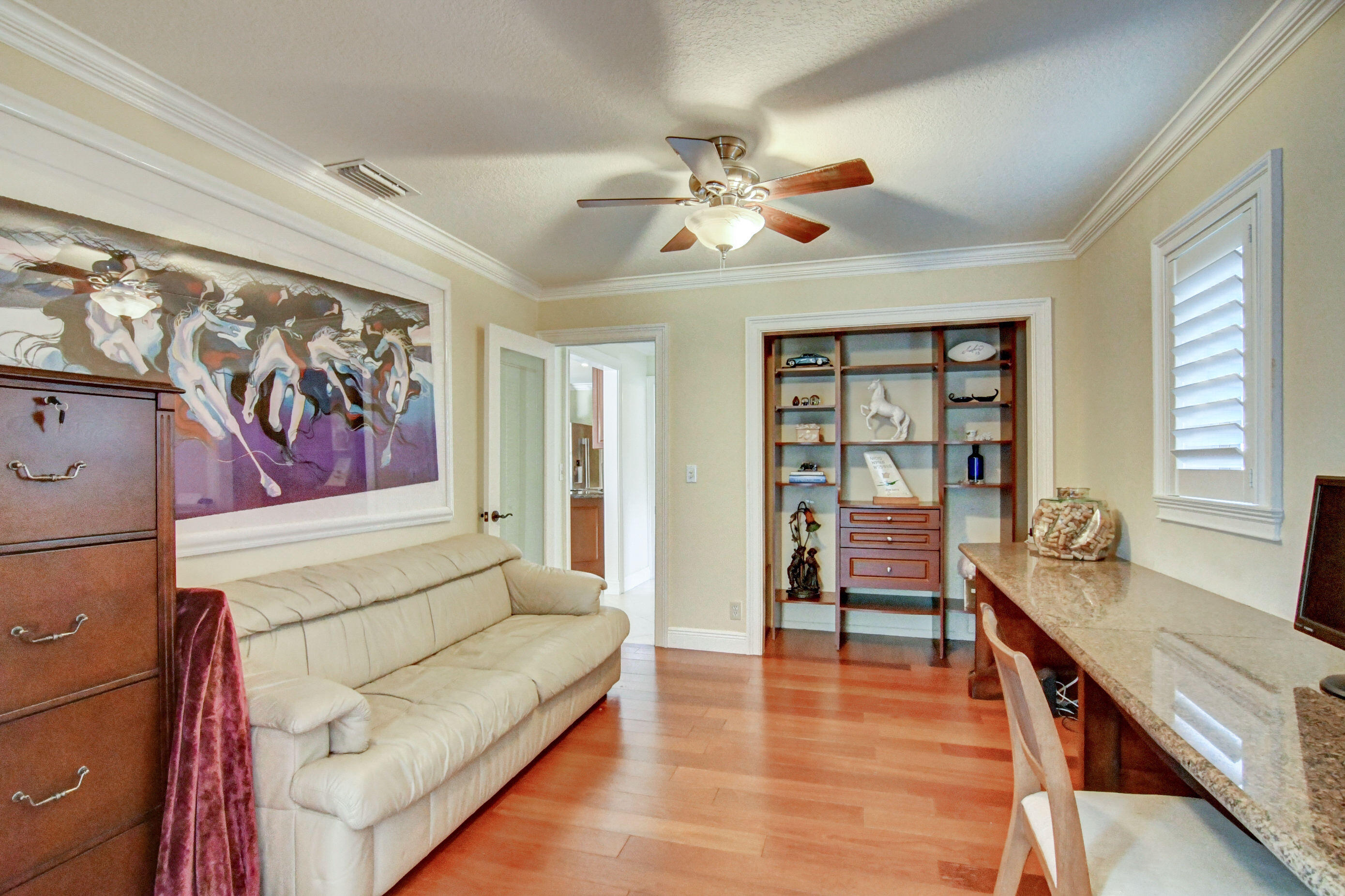 1720 Southwest 9th Street Boca Raton, FL 33486 - Photo 41 of 75 a living room with furniture and wooden floor