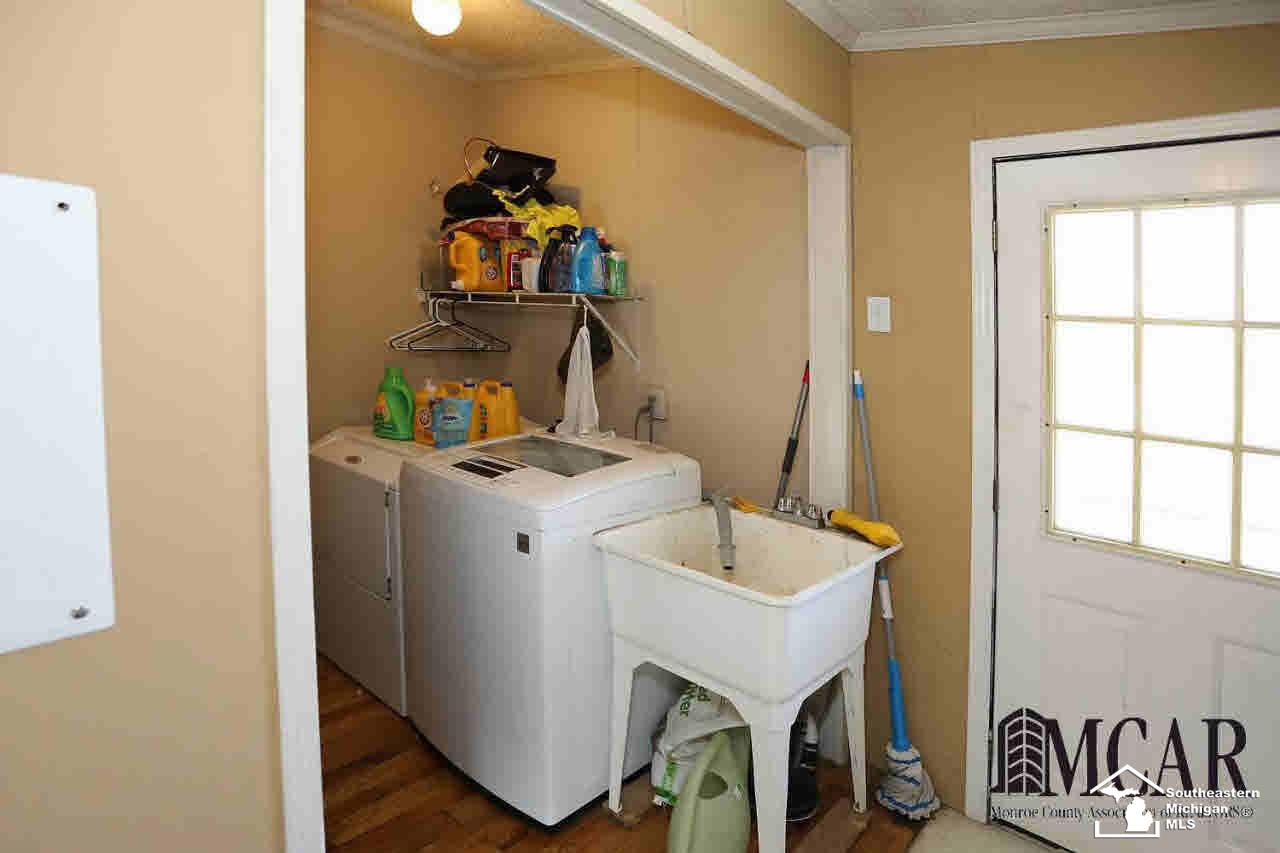 9999 Tuttle Hill Road Maybee, MI 48159 - Photo 22 of 25 First Floor Laundry