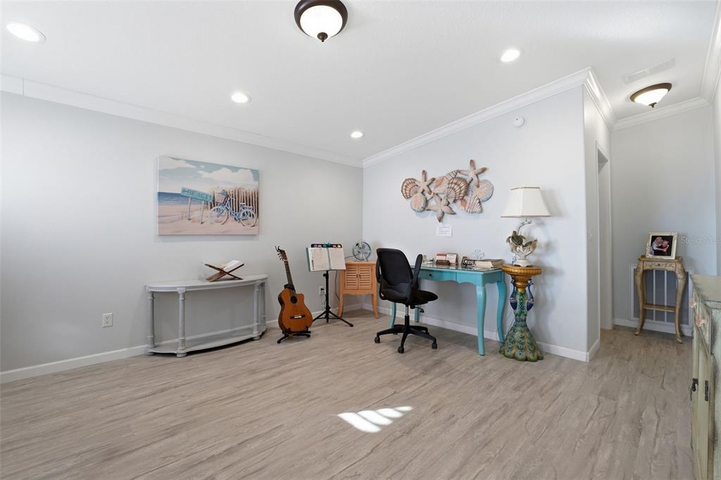 10315 Cortez Road West, Unit 34BV Bradenton, FL 34210 - Photo 24 of 35 a view of workspace with wooden floor