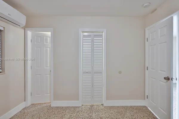 a view of empty room