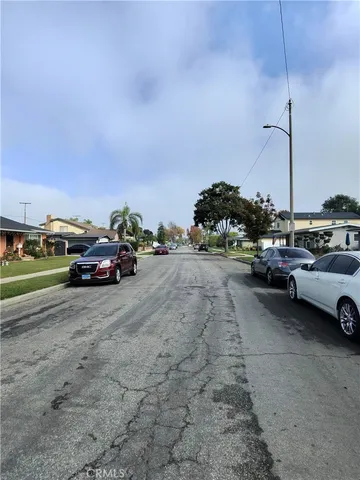 a car parked on the side of the road