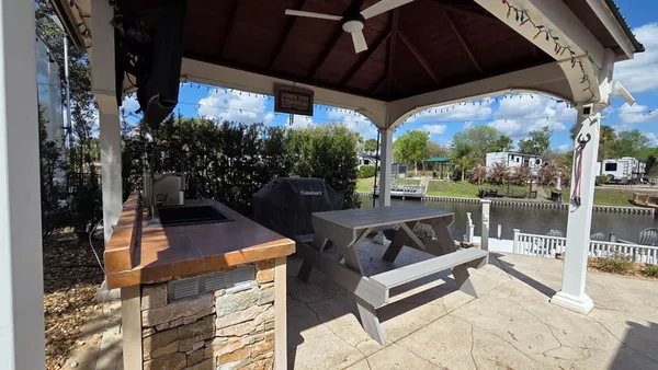 a view of outdoor space patio and swimming pool