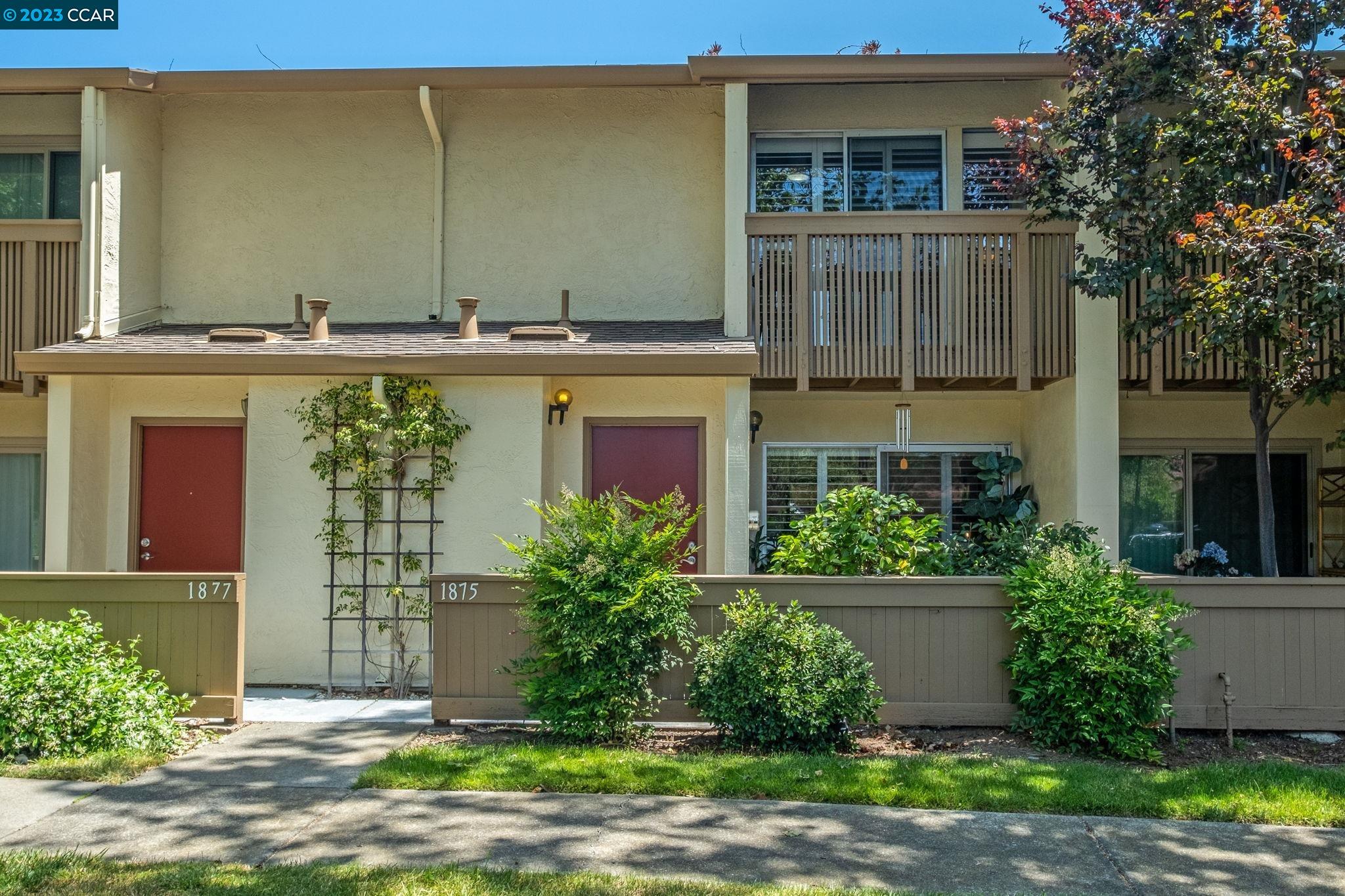 1875 Pomar Way Walnut Creek, CA 94598 - Photo 2 of 32 a front view of a house with garden