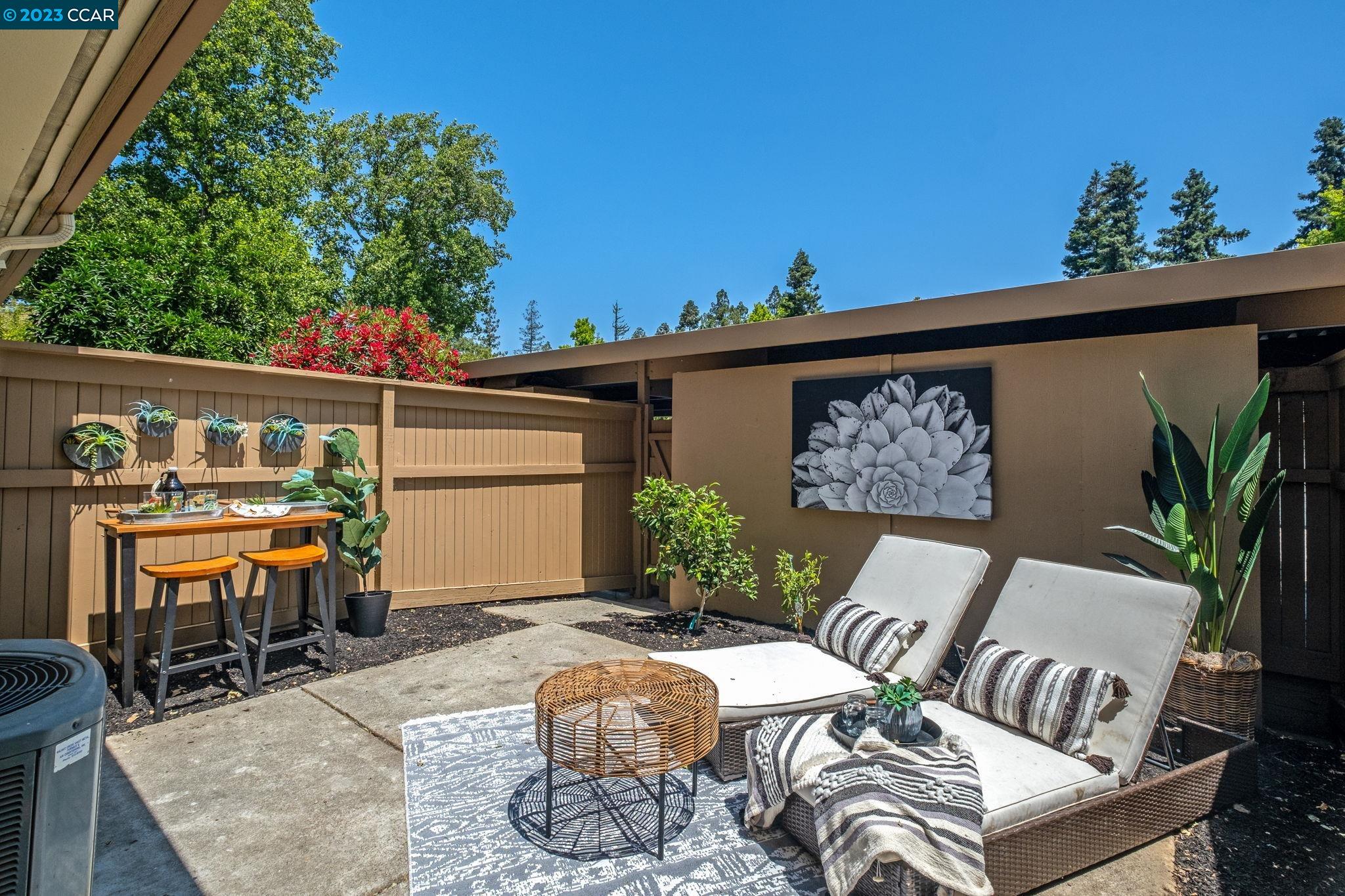 1875 Pomar Way Walnut Creek, CA 94598 - Photo 26 of 32 a view of an outdoor sitting area with furniture