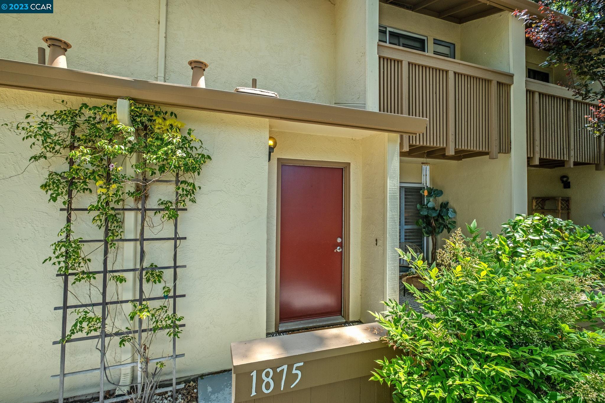 1875 Pomar Way Walnut Creek, CA 94598 - Photo 3 of 32 a view of a door and an outdoor space