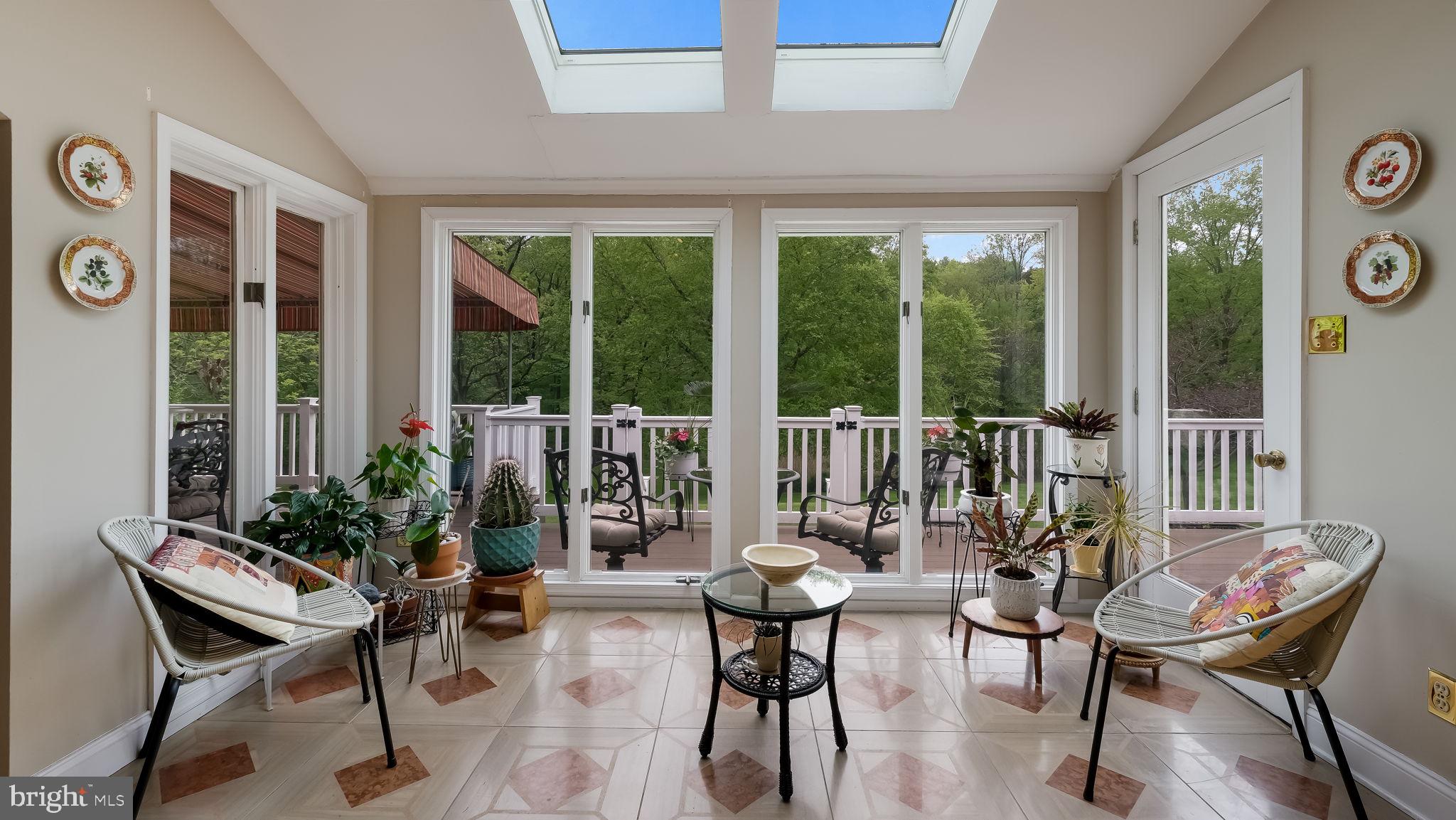235 Painter Road Media, PA 19063 - Photo 13 of 59 Sun room with sky lights