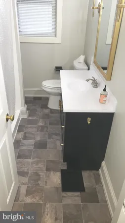 a bathroom with a sink and a toilet