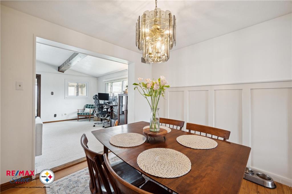 132 Shafer Road Coraopolis, PA 15108 - Photo 15 of 39 a view of a dining room with furniture
