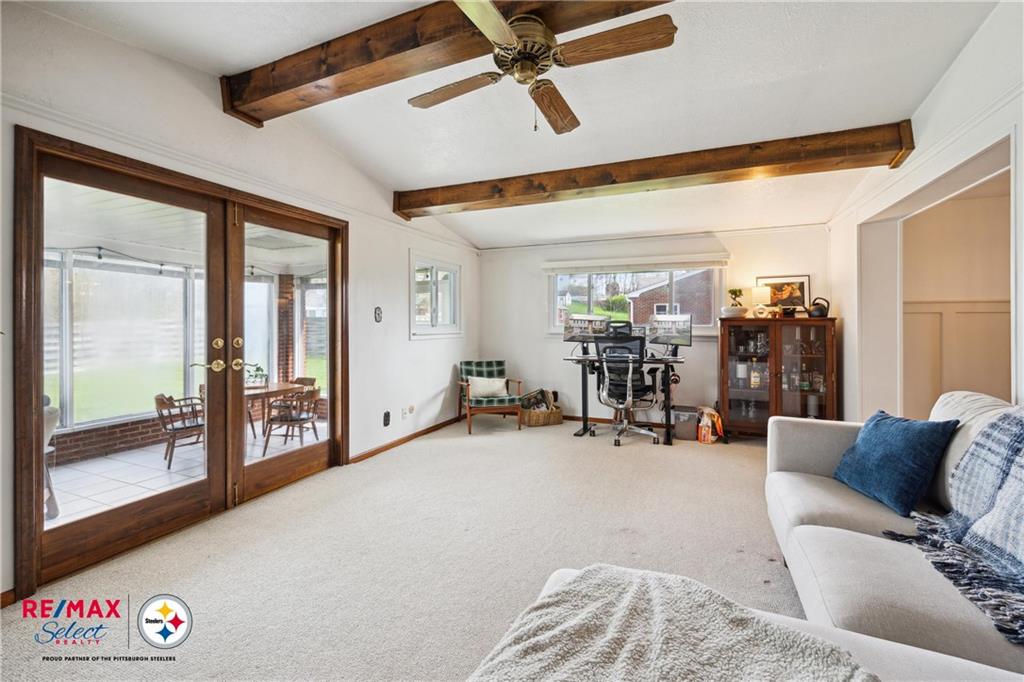 132 Shafer Road Coraopolis, PA 15108 - Photo 26 of 39 a living room with furniture and a large window
