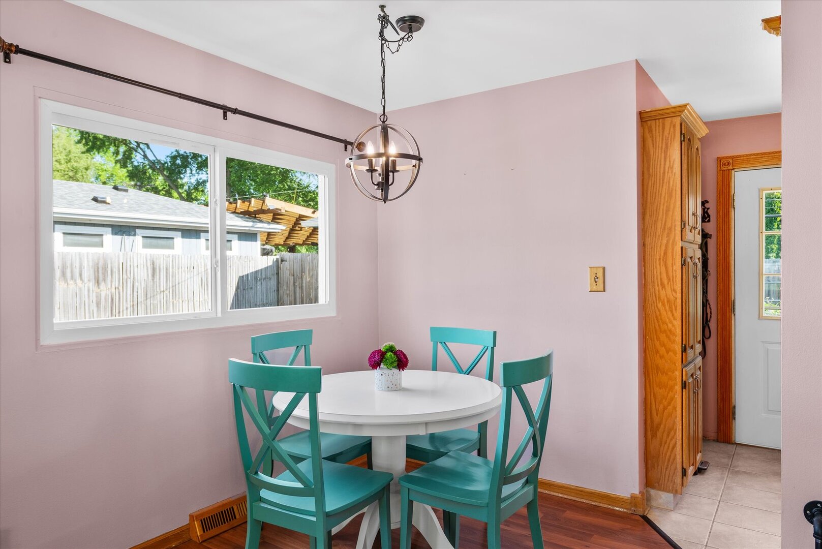 14 Hampton Road Montgomery, IL 60538 - Photo 6 of 27 a view of a dining room with furniture window and outside view