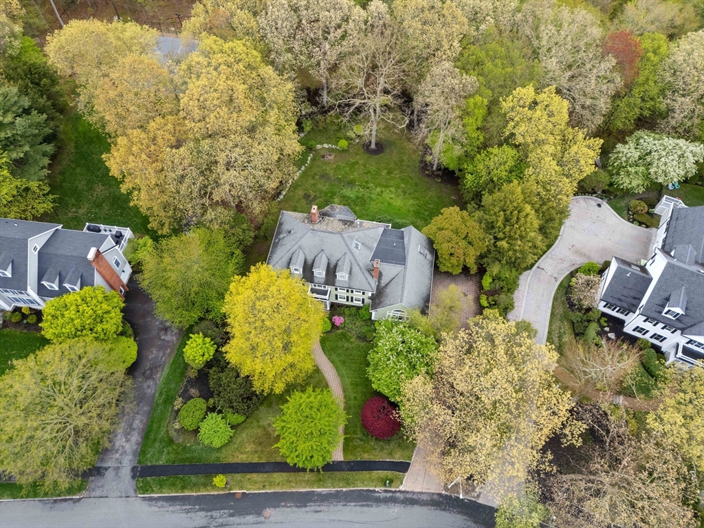 37 Old Planters Road Beverly, MA 01915 - Photo 4 of 42 an aerial view of a house with a yard basket ball court and outdoor seating