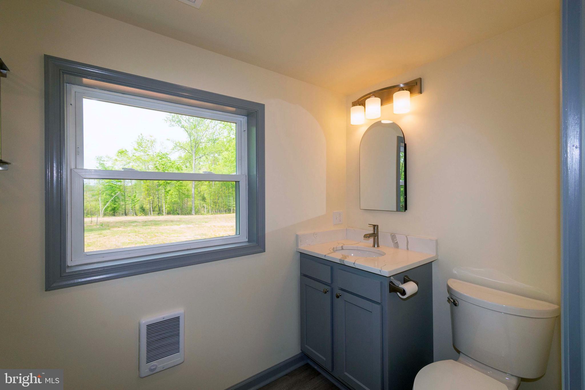 20738 Monrovia Road Orange, VA 22960 - Photo 14 of 50 a bathroom with a sink toilet and a mirror