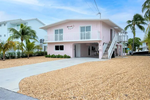 a view of a house with a patio