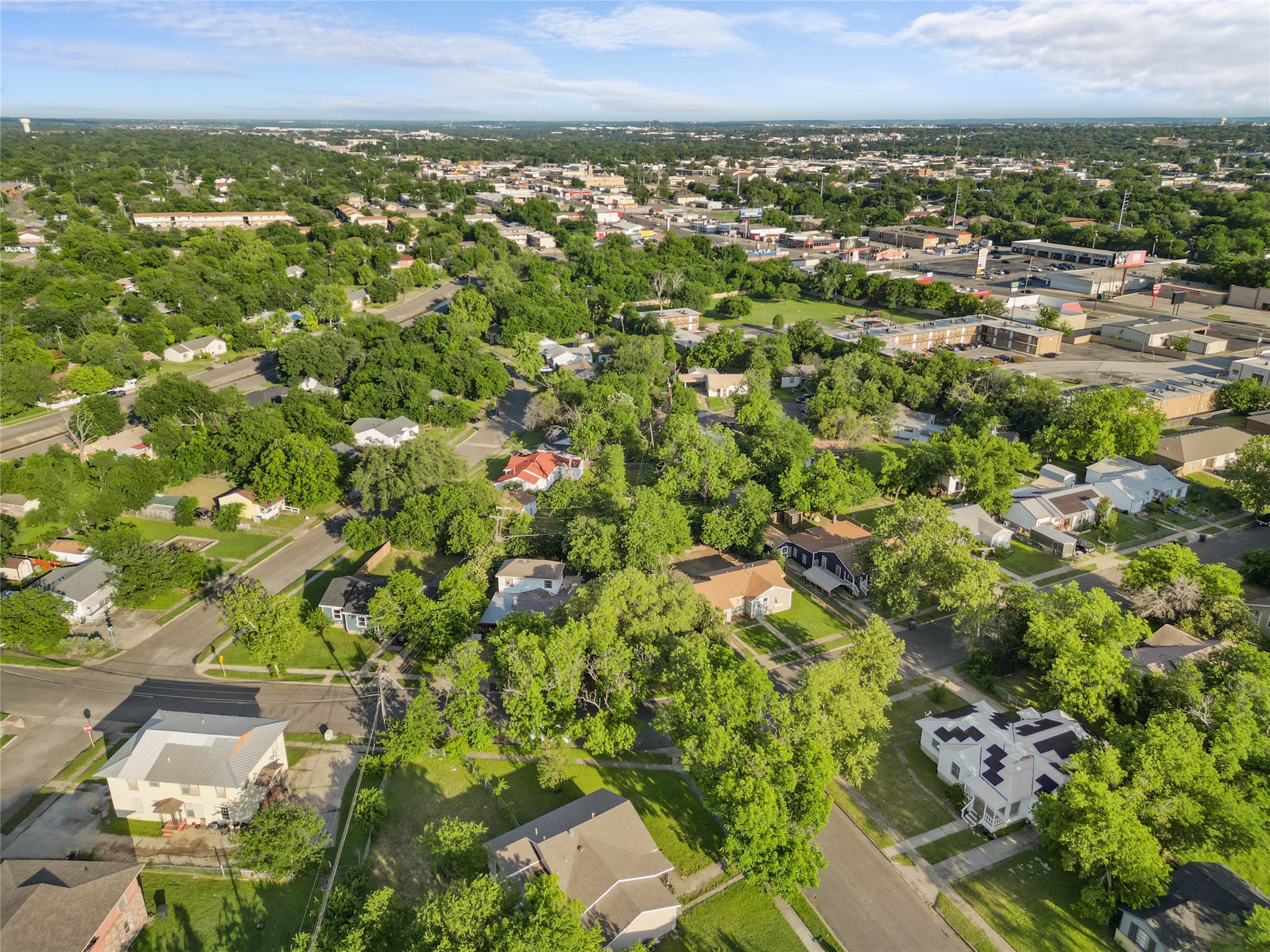 801 Evetts Road Killeen, TX 76541 - Photo 16 of 16 An aerial perspective reveals a tree-lined neighborhood offering a serene community ambiance.