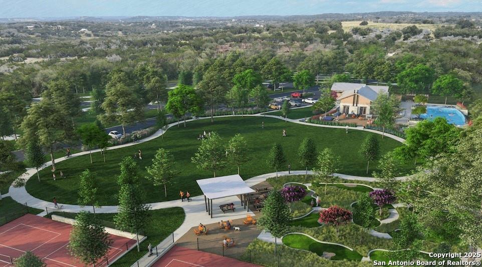 5386 Ranch Road 1376, Unit 372 Fredericksburg, TX 78624 - Photo 9 of 22 an aerial view of a house having yard