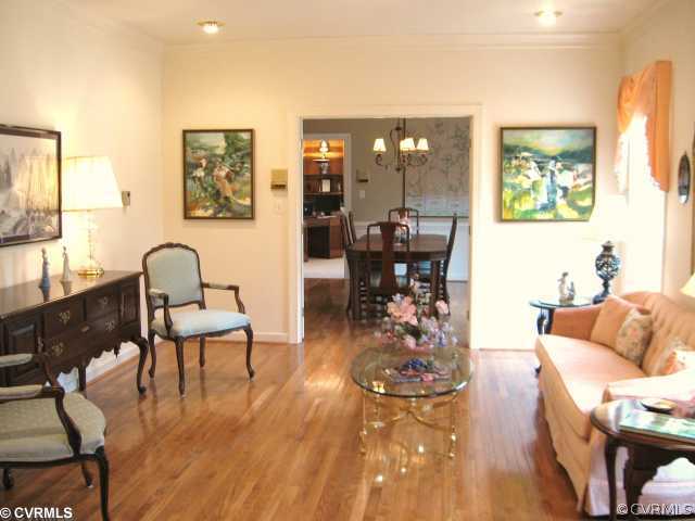 5841 Deep Forest Road Chester, VA 23831 - Photo 3 of 12 a living room with furniture and wooden floor