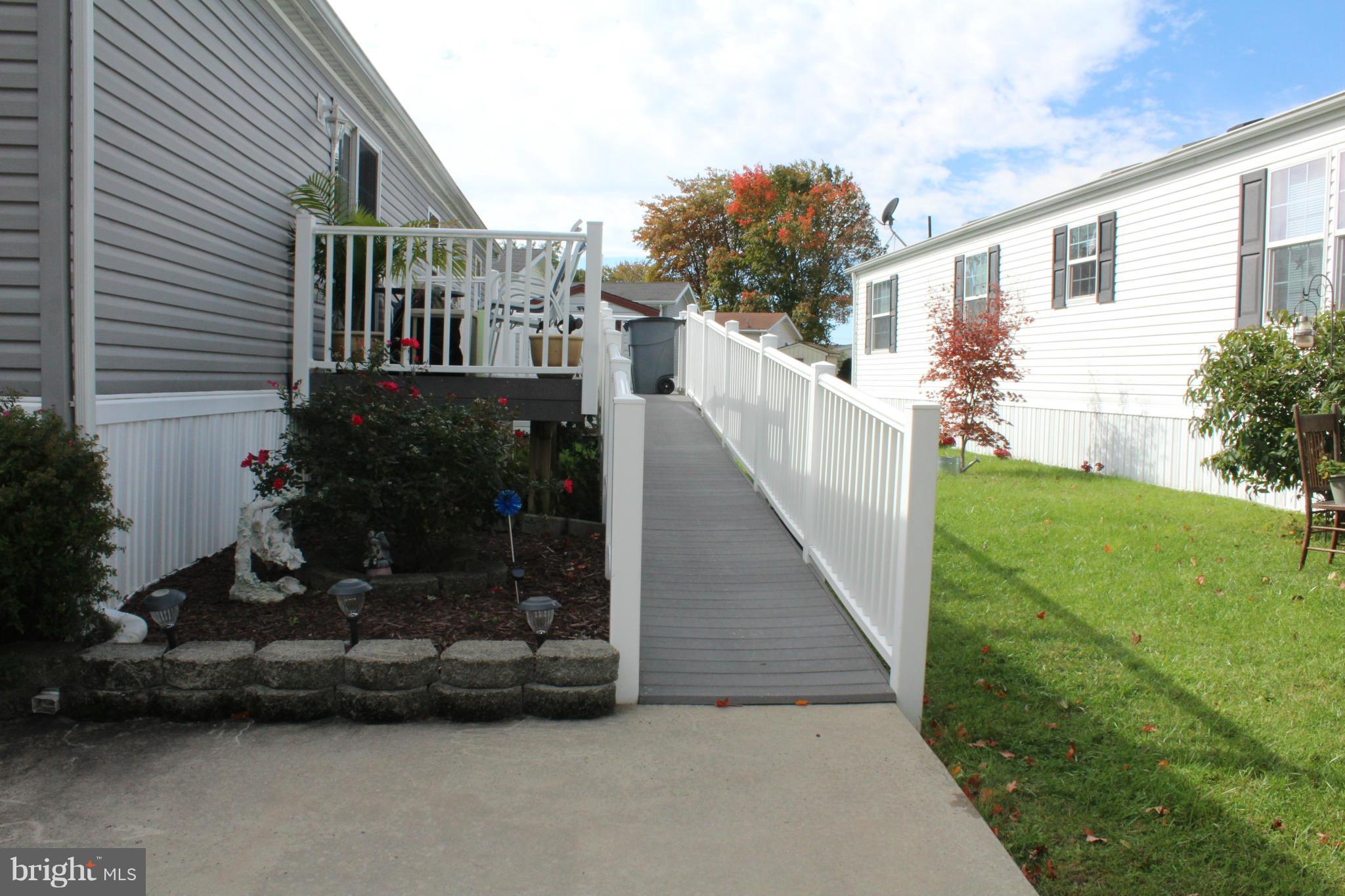 102 Trailway Road Middle River, MD 21220 - Photo 3 of 22 Side Porch with Handicap Accessible Ramp