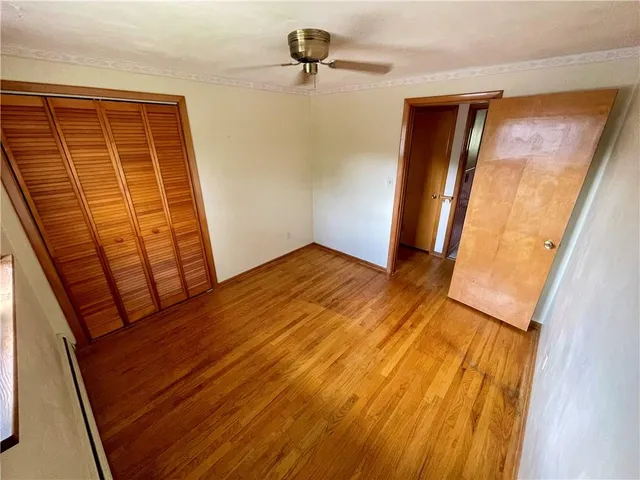 wooden floor in an empty room