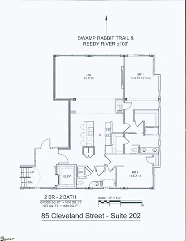 $1,145,000 | 85 Cleveland Street, Unit 202, Greenville, SC 29601