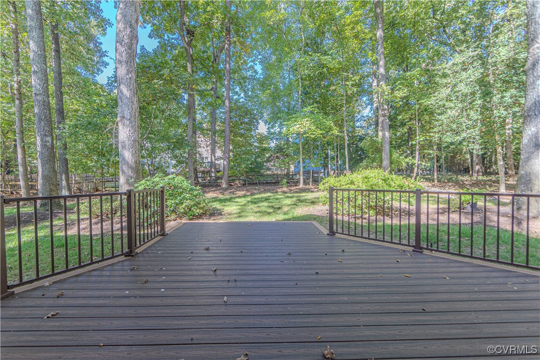 5504 Meadow Chase Road Midlothian, VA 23112 - Photo 3 of 23 Composite deck, plumbed for gas grill hookup
