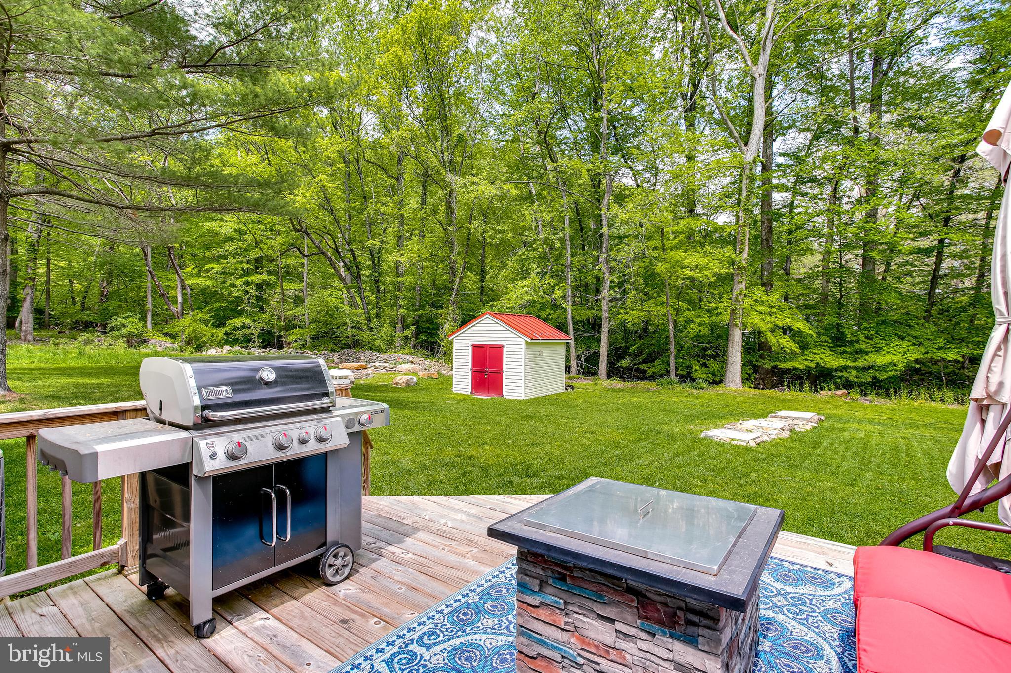 9033 Hamburg Road Frederick, MD 21702 - Photo 27 of 31 Rear Deck that Looks Into Expansive Rear Yard