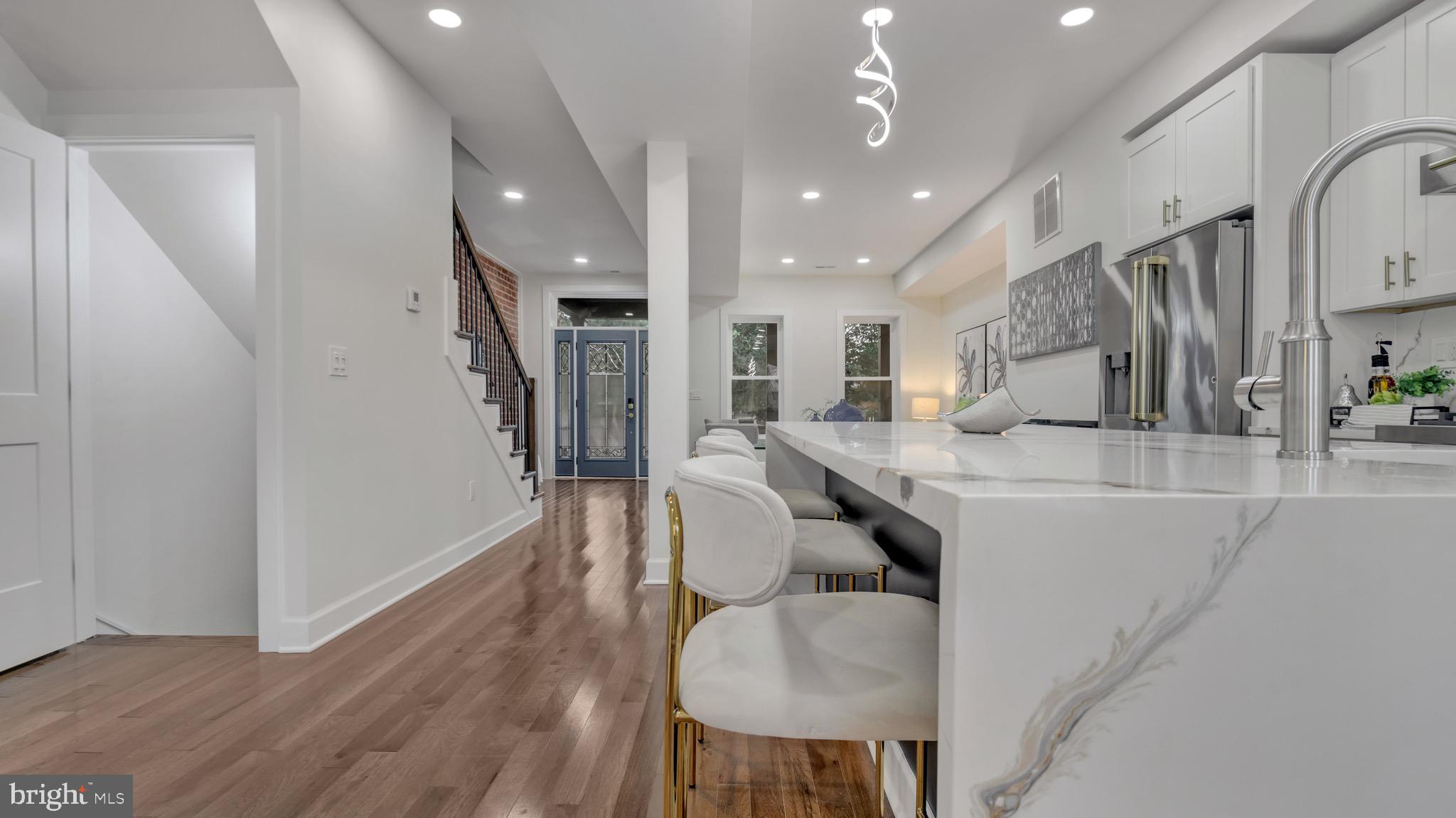 607 K Street Northeast Washington, DC 20002 - Photo 22 of 81 Entertainment Ready Lower Lvl w/Stylish Finishes