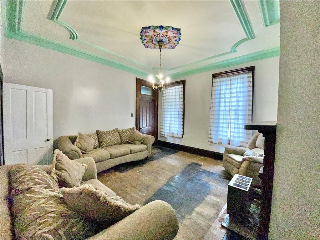 4574 Prosperity Pike Prosperity, PA 15329 - Photo 7 of 23 a living room with furniture and a large window