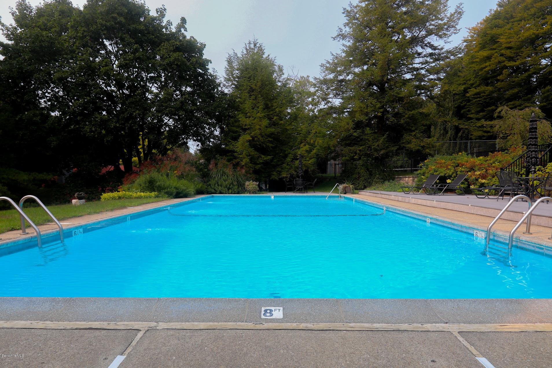 11 Prospect Hill Road, Unit 2 Stockbridge, MA 01262 - Photo 36 of 53 a view of an outdoor space and swimming pool
