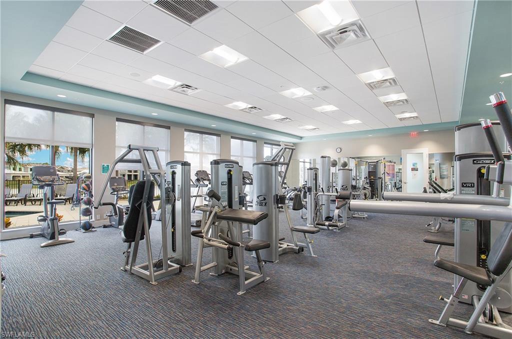 2247 Somerset Place Naples, FL 34120 - Photo 32 of 35 a view of a room with gym equipment
