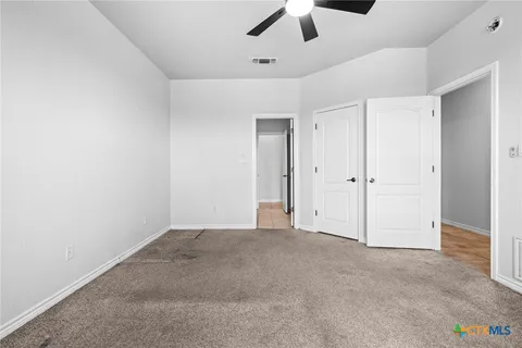 a view of an entryway door