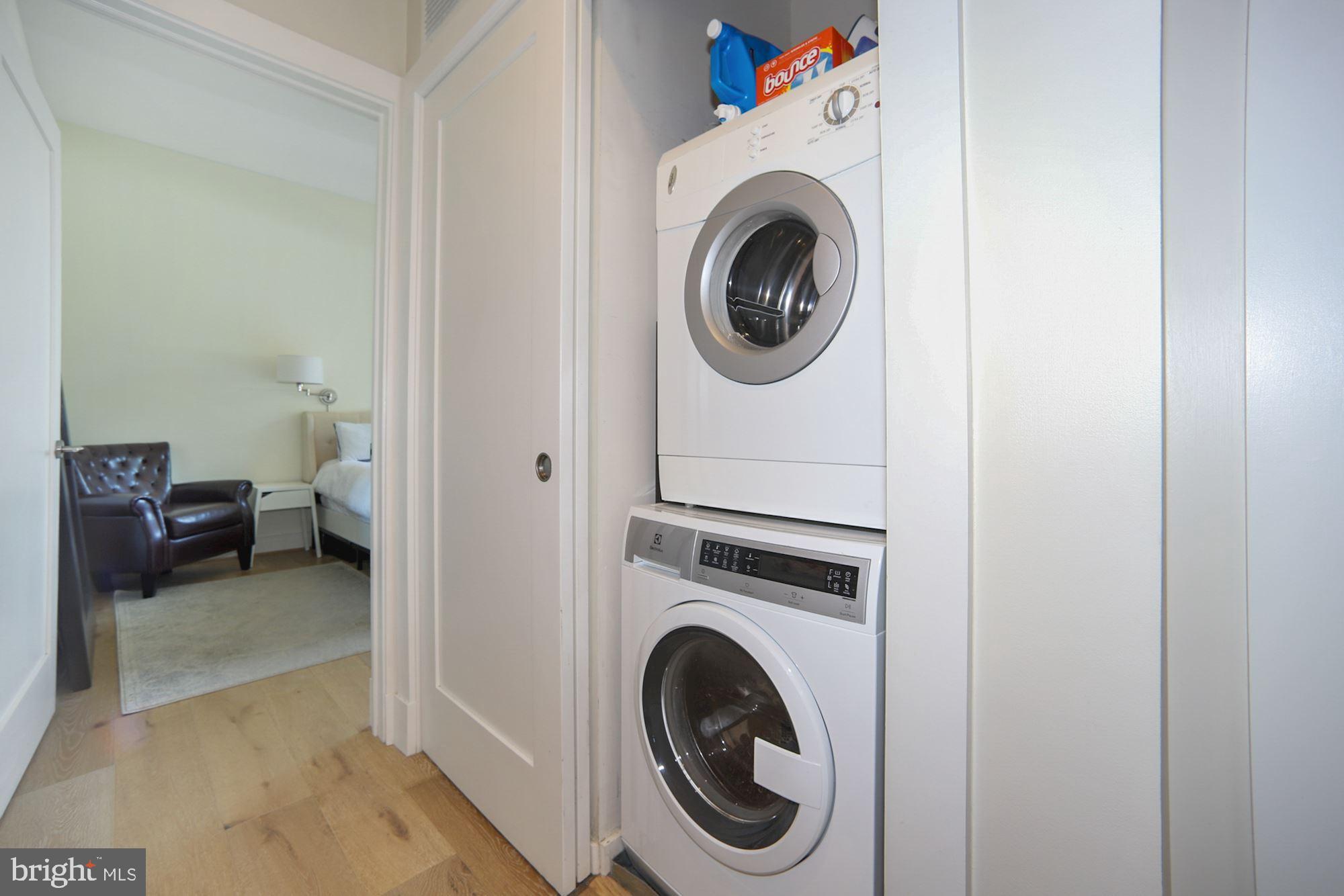 301 H Street Northeast, Unit 305 Washington, DC 20002 - Photo 18 of 31 Laundry closet (previous photo)