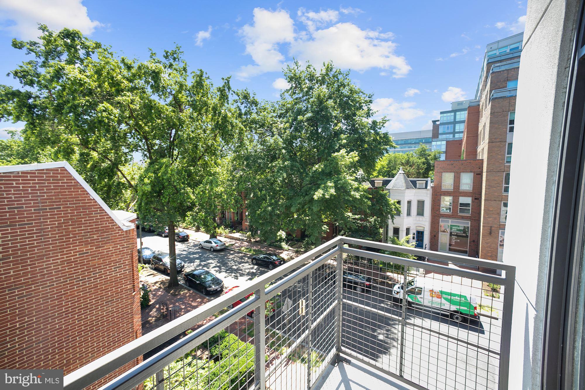 301 H Street Northeast, Unit 305 Washington, DC 20002 - Photo 21 of 31 3rd St view form balcony