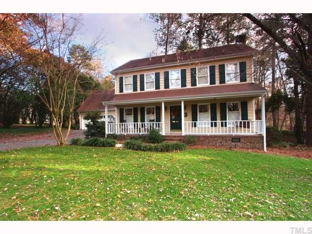 8305 Morgans Way Raleigh, NC 27613 - Photo 1 of 12 a house view with a garden space