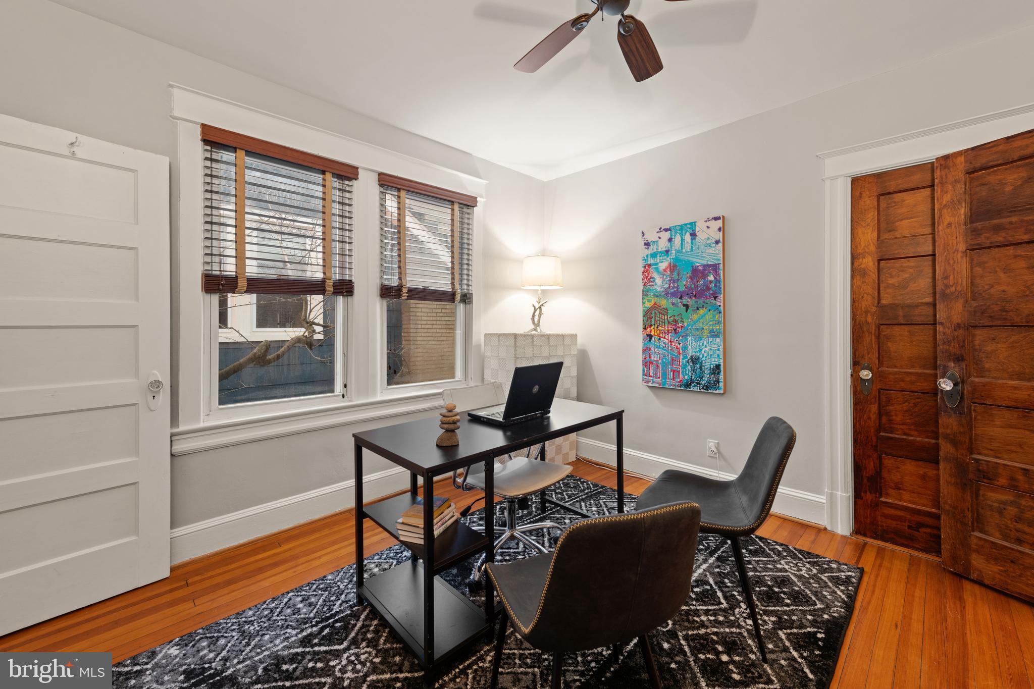 4110 4th Street Northwest Washington, DC 20011 - Photo 33 of 46 a work room with furniture and a window