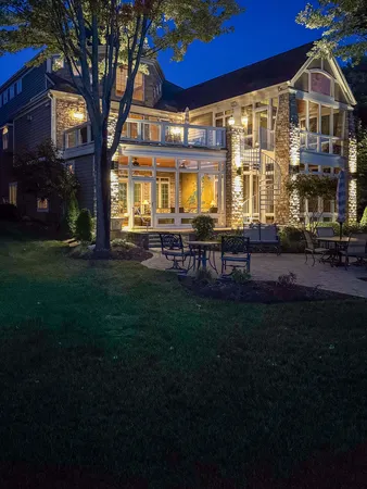 a view of a house with pool