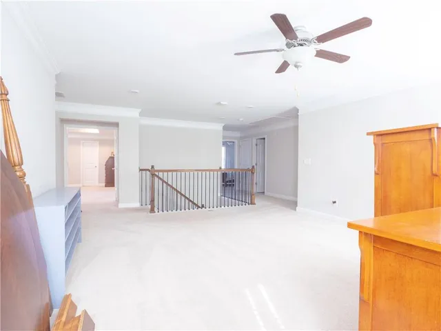 a view of a livingroom with a furniture