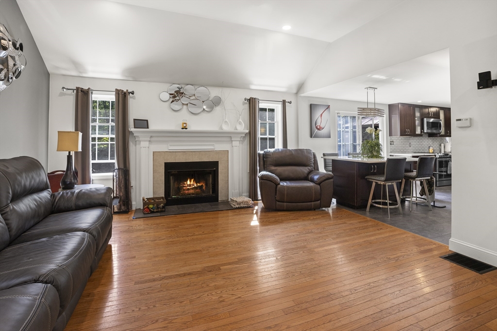 138 Walnut Street Douglas, MA 01516 - Photo 4 of 32 a living room with furniture and a fireplace